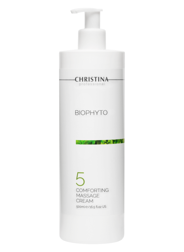 Bio Phyto Comforting Massage Cream - Успокаивающий массажный крем (шаг 5), 500 мл
